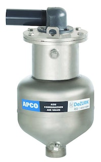 DeZURIK high-performance combination air valves solve problems caused by pipeline grease