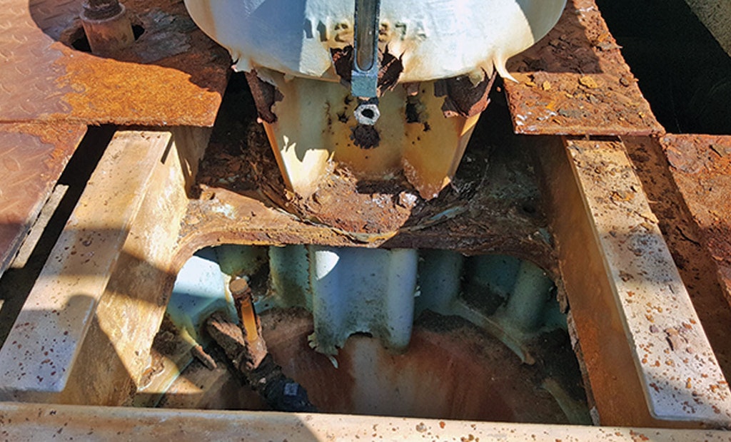 Restructured Air Intake System Reduces Corrosion Rate of Clarifier Drive