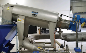 HUBER’s Fully-Automated Screw Press Replaces Traditional Sludge-Drying Beds with Huge Benefits